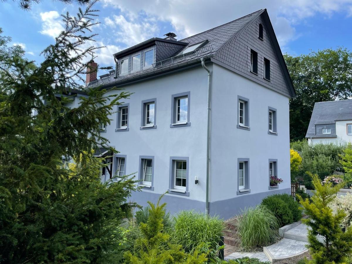 Ferienhaus Villa Adelsberg Mit Dachterrasse In Zentraler Lage Fuer Bis Zu 10 Personen Chemnitz Bagian luar foto