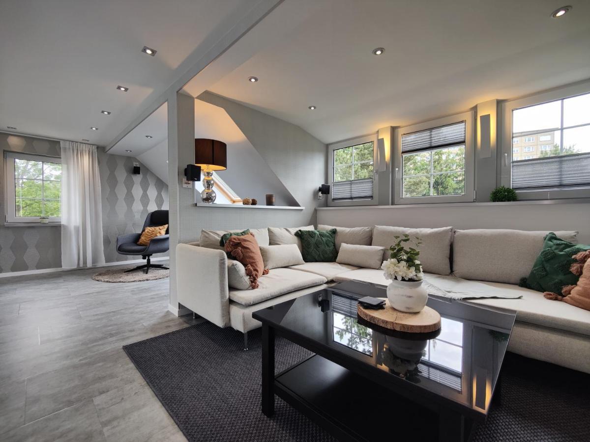 Ferienhaus Villa Adelsberg Mit Dachterrasse In Zentraler Lage Fuer Bis Zu 10 Personen Chemnitz Bagian luar foto
