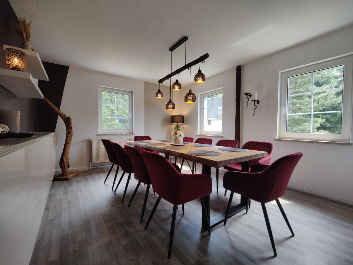 Ferienhaus Villa Adelsberg Mit Dachterrasse In Zentraler Lage Fuer Bis Zu 10 Personen Chemnitz Bagian luar foto